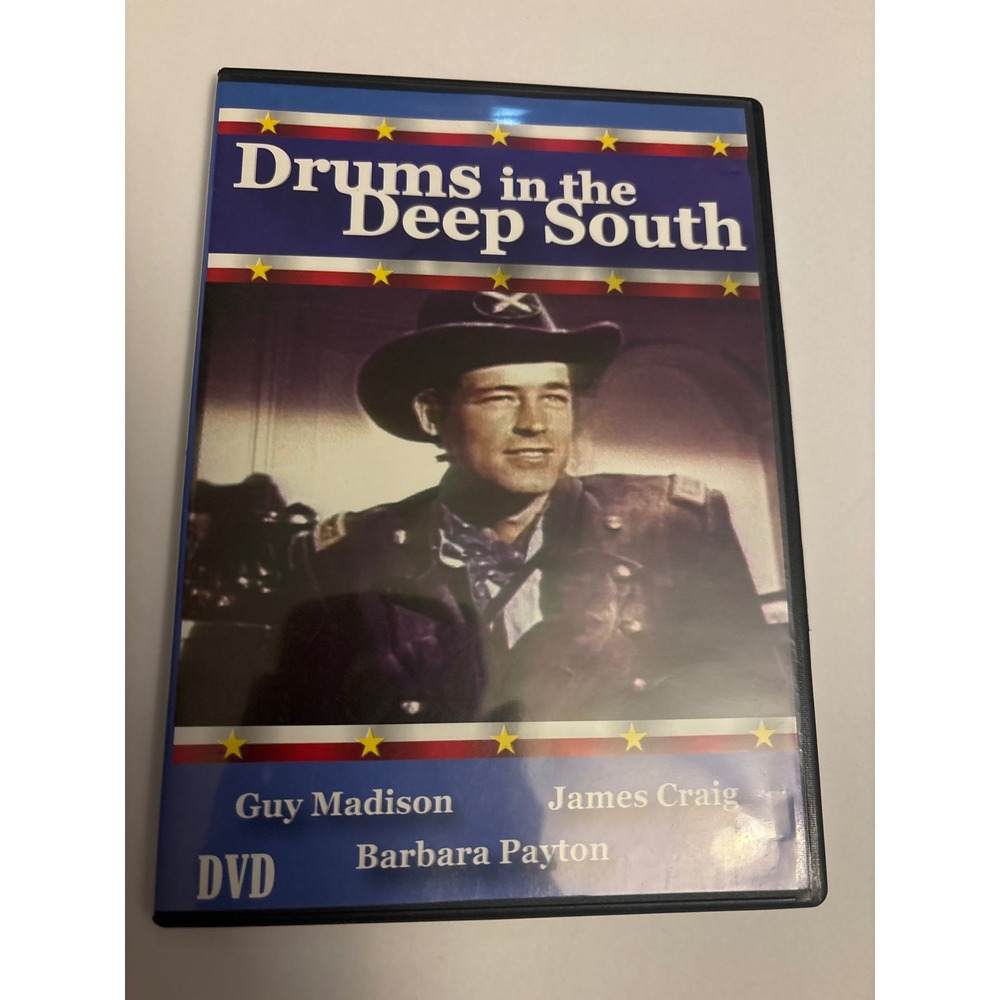 Drums in the Deep South DVD 2004 Guy Madison Barbara Payton‎ William Cameron M